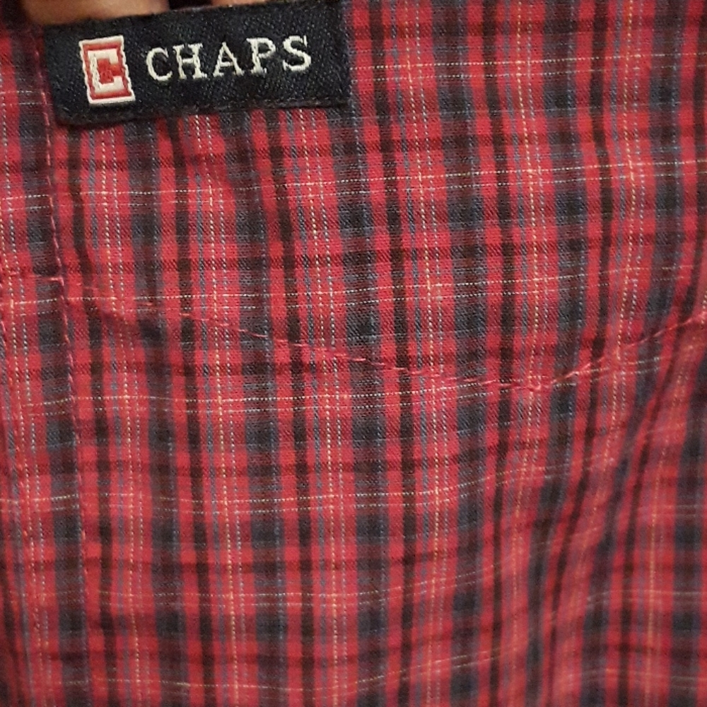 Men's Chaps Long Sleeve Button Down Shirt - Picture 3 of 5